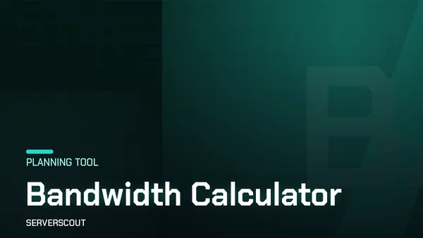 Bandwidth Calculator